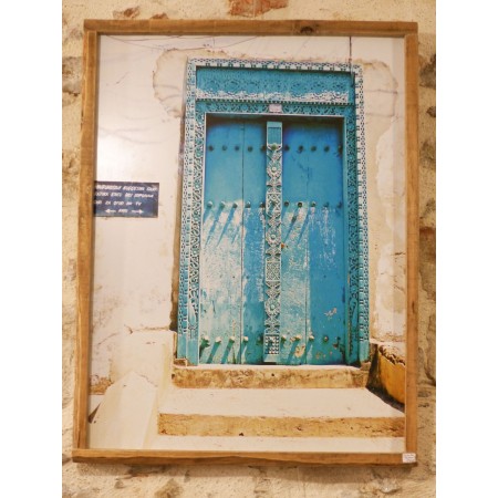 Photo sur aluminium "Porte sur Stonetown" 40x50