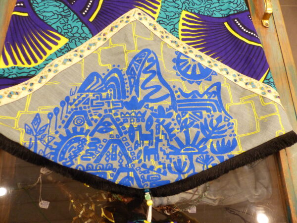 SNOOD Plumage Bleu et Jaune