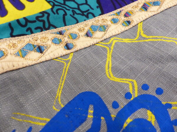 SNOOD Plumage Bleu et Jaune