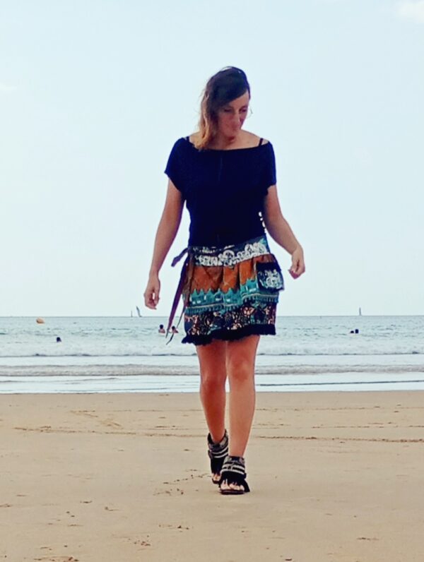 Jupe courte taille unique Calilou