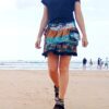 Jupe courte taille unique Calilou