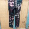 Legging bordeaux canard or M