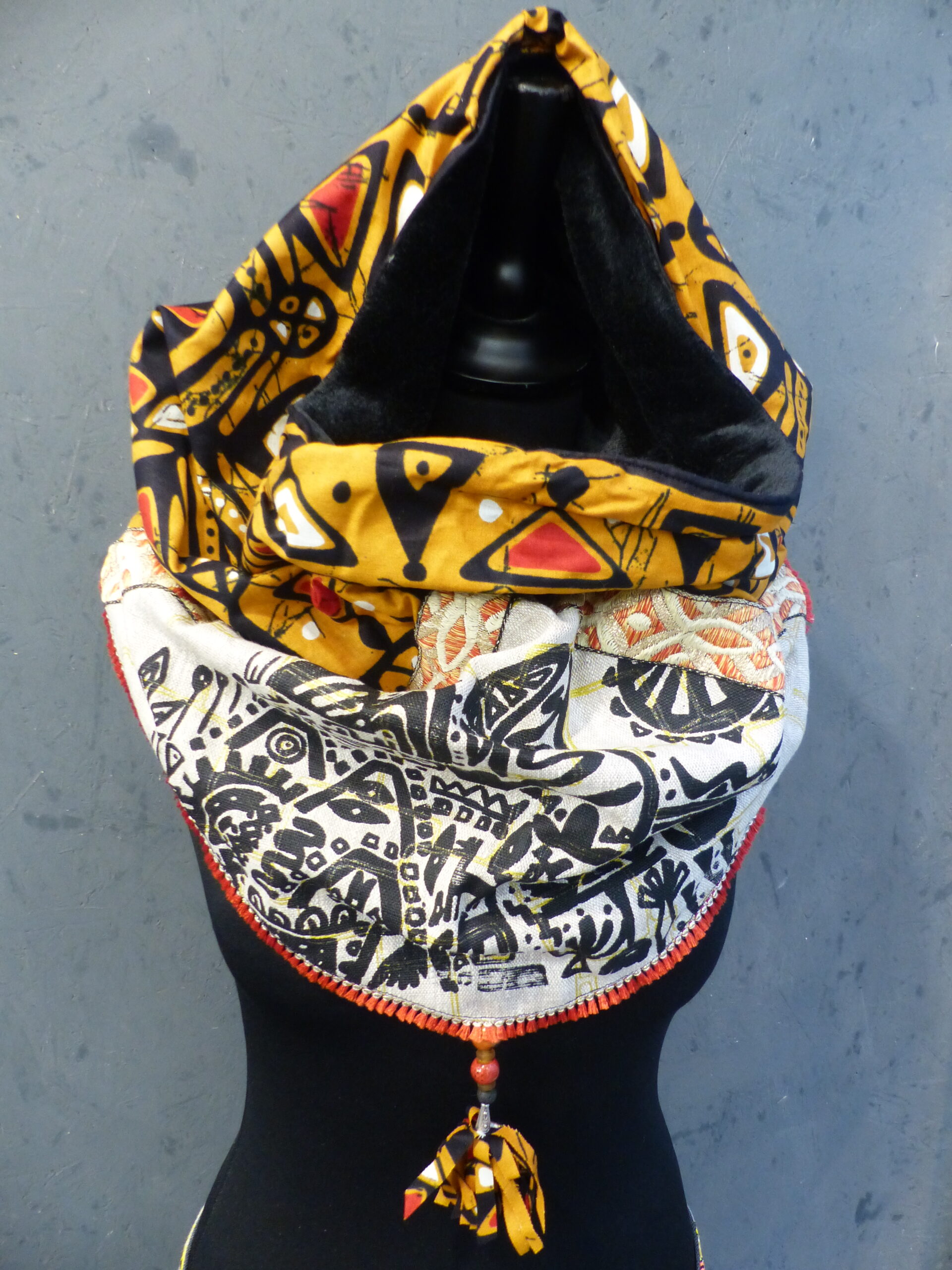 SNOOD Antique Moutarde