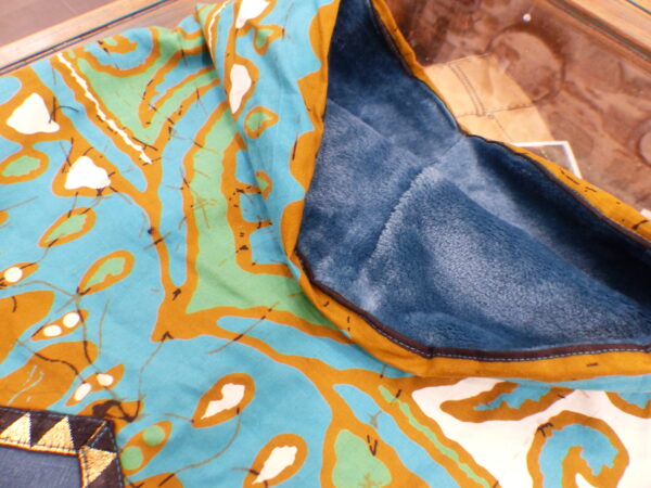 NOOD antique marron et bleu