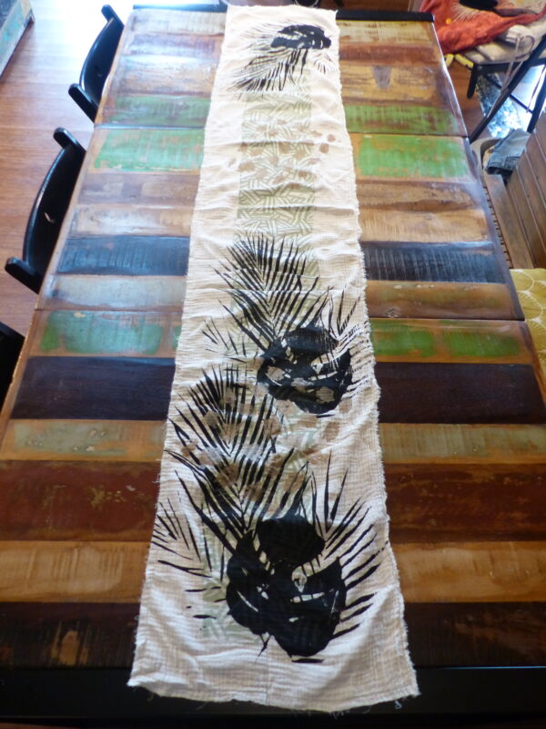 Chemin de table crème