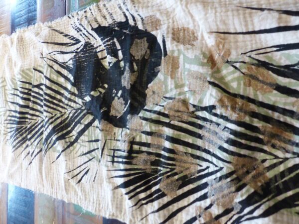 Chemin de table crème