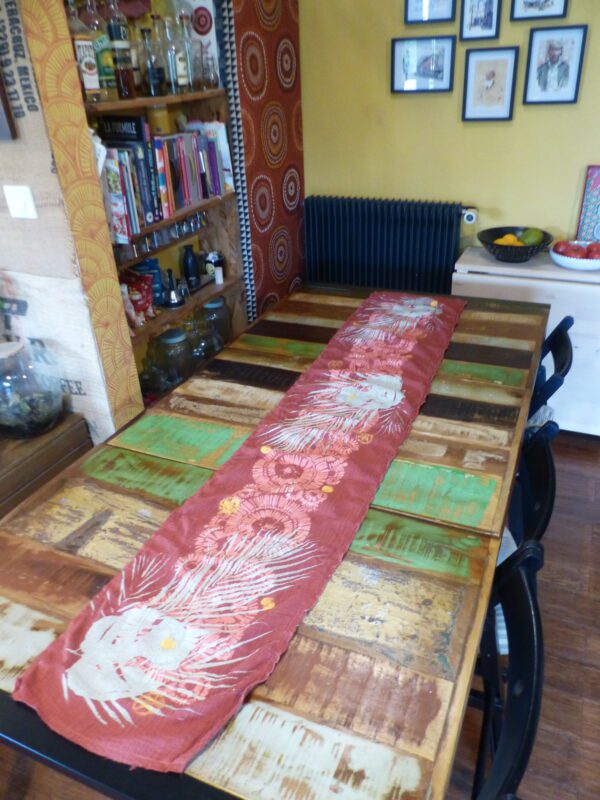 Chemin de table Brique