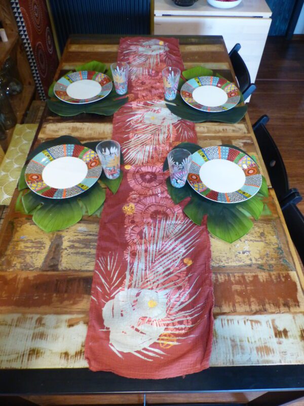 Chemin de table Brique