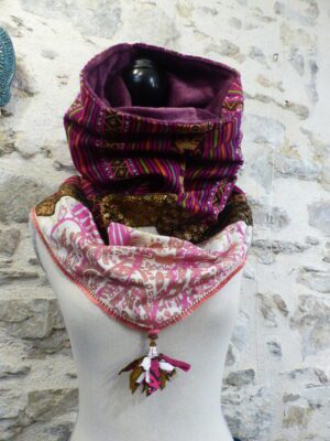 SNOOD Pérou rose