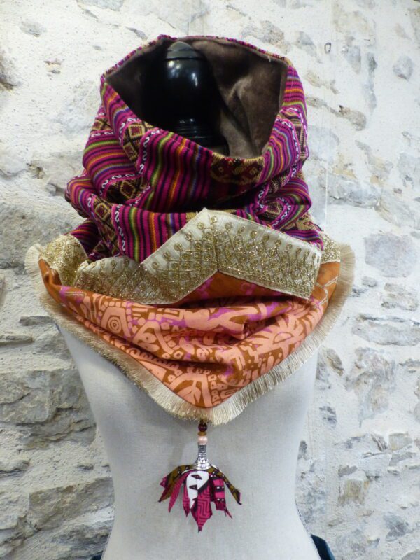 SNOOD Pérou rose #2