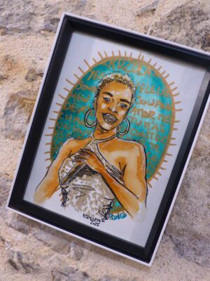 Portrait encadré PONGO