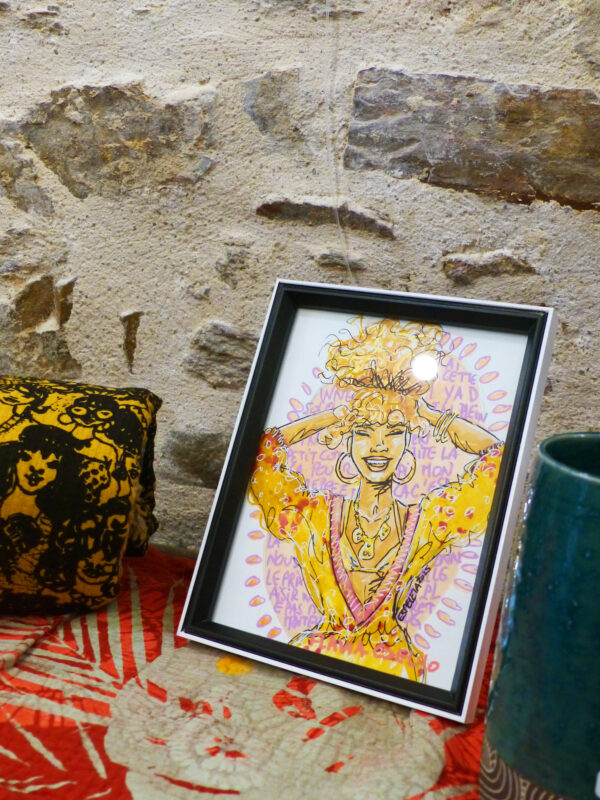 Portrait encadré FLAVIA