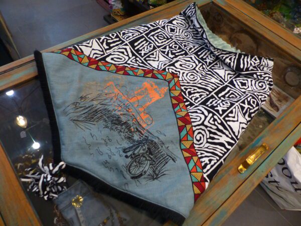 SNOOD antique noir et blanc les Sables