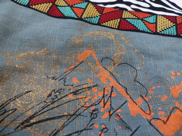 SNOOD antique noir et blanc les Sables