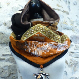 SNOOD bogolan véritable les Sables