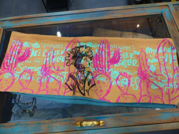 Snood 2 tours mi-saison camel