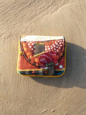 Porte monnaie patchwork aborigene