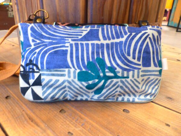 Sac pochette bandoulière sérigraphiée Birmanie