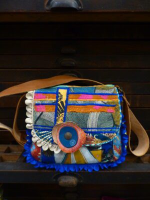 Sac besace patchwork petit modèle