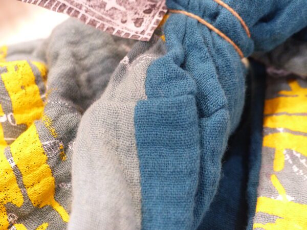 Snood 2 tours mi-saison Sauge