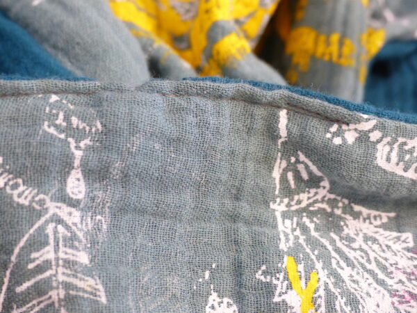 Snood 2 tours mi-saison Sauge