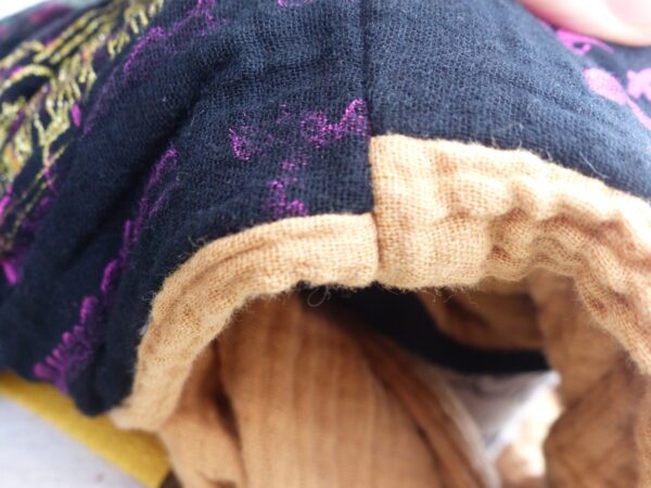 P1300235 SNOOD 2 tours Mi-saison Noir