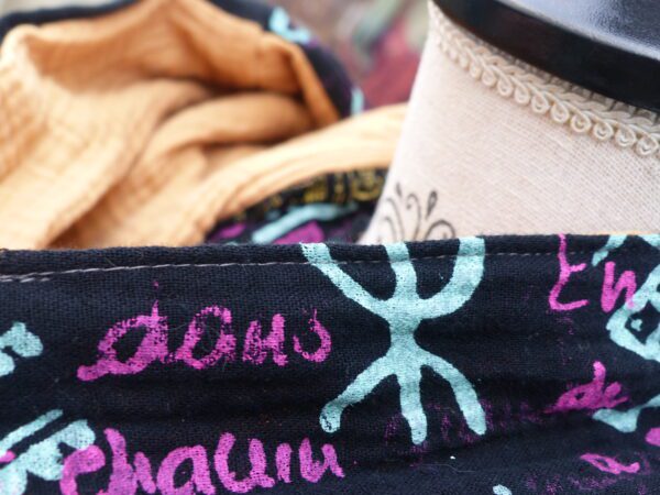 P1300237 SNOOD 2 tours Mi-saison Noir