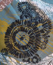 Abstrait feu d'artifice