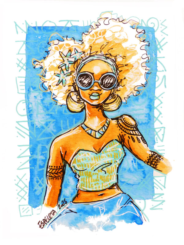 Lot de 5 cartes postales