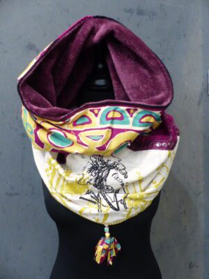 SNOOD antique violet