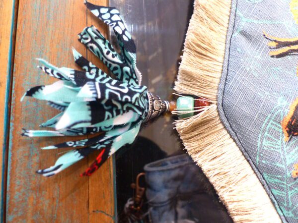 P1300005 SNOOD biologie vert d'eau et rouge