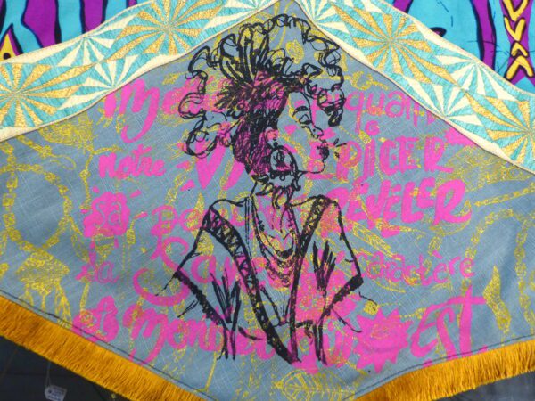 SNOOD antique fuchsia