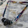 P1310082 Collier XL de décoration raku et wax (défaut)